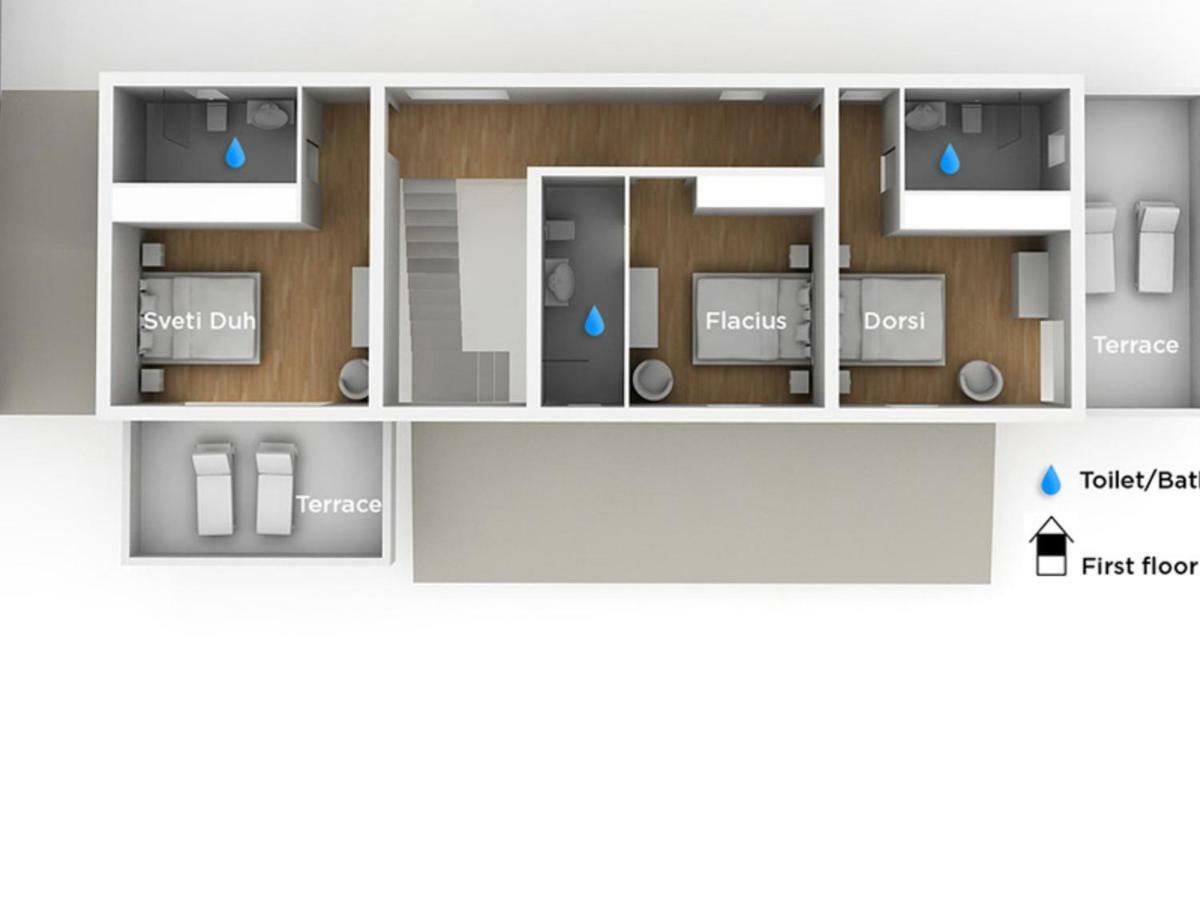 Villa Vlastelini By Interhome Krapan Εξωτερικό φωτογραφία